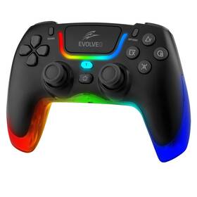 Gamepad Evolveo Ptero2, PC, PS3/4/5, iOS, Android, Switch čierny

