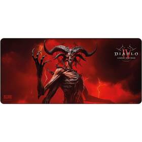 Podložka pod klávesnicu a myš FSH Diablo IV: Lord of Hatred - Mephisto Mousepad, XL červená


