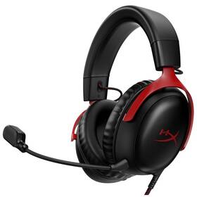 Headset HyperX Cloud III čierny/červený

