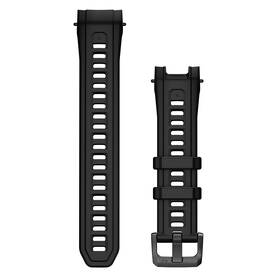 Remienok Garmin Instinct (22 mm), s kovovou prackou čierny

