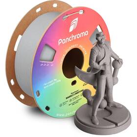 Tlačová struna (filament) Polymaker Panchroma PLA Marble sivý


