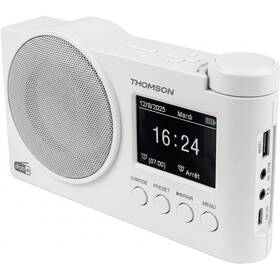 Rádioprijímač s DAB+ Thomson RT400DABBTWH biely

