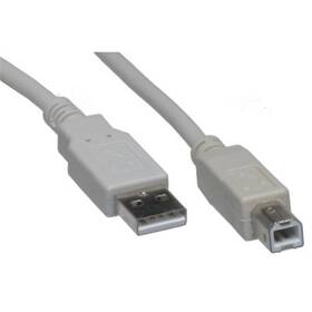 Kábel SoundFriend USB A/B 1,5m biely

