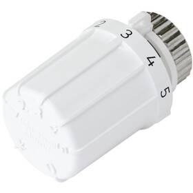 Bezdrôtová termohlavica Honeywell Home Thera-6 M30x1,5 - aj pre zrakovo postihnutých biela

