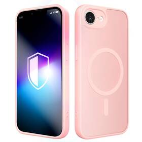 Kryt na mobil 3mk Misty MagCase  na Apple iPhone 16e/ iPhone 17e ružový

