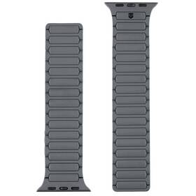 Remienok Tactical MagBand na Apple Watch 42/44/45/49 sivý/oranžový

