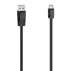 Kábel Hama USB/USB-C, 1m čierny

