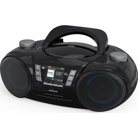 Rádioprijímač DAB+/CD Sencor SPT 6510DB čierna


