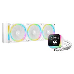 Vodný chladič DeepCool LQ360 Ultra ARGB White biely

