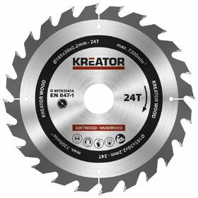 Pílový kotúč Kreator KRT020414 185mm 24T 

