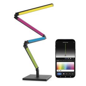 Stojacia lampa EMOS GoSmart,  24 W, 1000 lm, RGB+WW čierna

