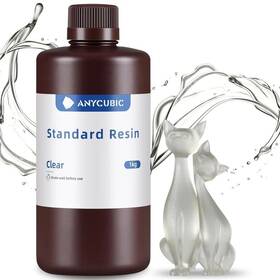 UV resin Anycubic Štandard Clear, 1kg priehľadná

