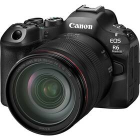 Digitálny fotoaparát Canon R6 Mark III + RF 24-105 mm f/4 L IS USM čierny

