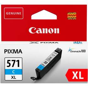 Cartridge Canon CLI-571XL C, 715 strán 

