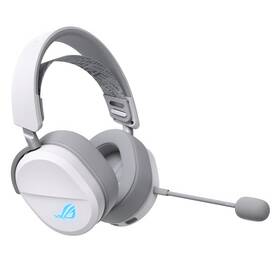 Headset Asus ROG Pelta, ARGB biely

