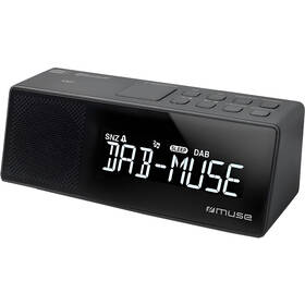 Rádiobudík MUSE M-172DBT čierny

