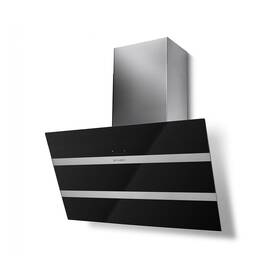 Odsávač pár Faber STEELMAX EV8 BK/X A80 čierny/nerez/sklo

