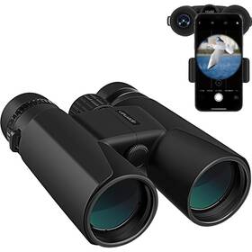 Ďalekohľad Apeman BC100, 10x42 čierny

