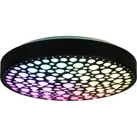LED stropné svietidlo Reality Chizu čierne

