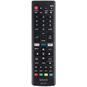 Diaľkový ovládač Savio RC-5 pre TV LG čierna farba
