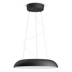 Závesné svietidlo Philips Amaze White Ambiance čierne

