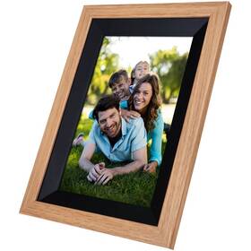 Elektronický fotorámček Rollei Smart Frame WiFi 105 hnedý

