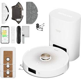Robotický vysávač Sencor SRV 9485WH Cut&Clean biely

