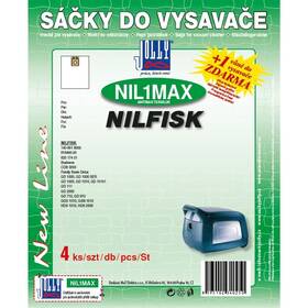 Vrecká pre vysávače Jolly NIL 1 MAX vrecká Nilfisk (4 ks) 

