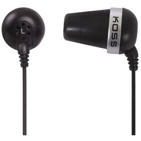 Slúchadlá Koss The Plug (doživotná záruka) čierna


