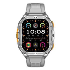 Inteligentné hodinky ARMODD Titan GPS strieborné

