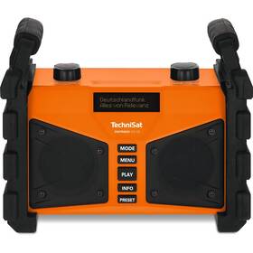 Rádioprijímač s DAB+ Technisat DIGITRADIO 230 oranžový

