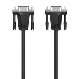 Kábel Hama video kabel VGA 15pin, 1,5m čierny

