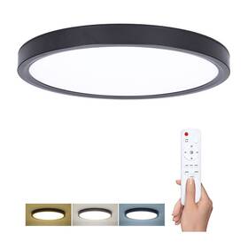 LED stropné svietidlo Solight Estela Black, 60W, 4500lm, 50cm, stmievateľné, diaľkové ovládanie čierne

