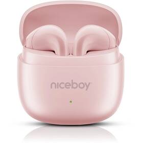 Slúchadlá Niceboy Beans 5 POP ružová

