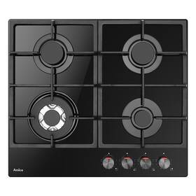 Plynová varná platňa Amica DP 6413 LZBG čierna

