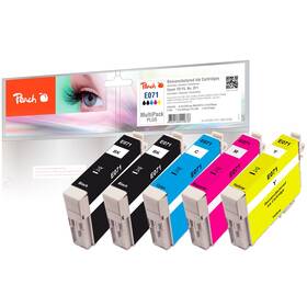 Cartridge Peach Epson T0715 MultiPack Plus, 2x 8,4, 3x 7,2ml - CMYK 

