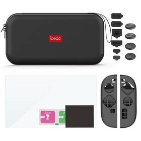 Herný set iPega SW2194P 9v1 Sport Pack Slim - Nintendo Switch 2 čierna

