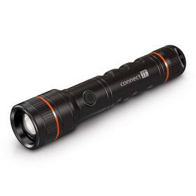 Lampáš Connect IT GLEAM 1000R LED, dobíjací čierna

