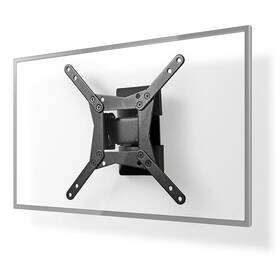Držiak na TV Nedis Full Motion, pre uhlopriečky 10" až 32", nosnosť 30 kg čierny

