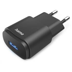 Nabíjačka do siete Hama USB-A, 6 W, 1,2 A čierna

