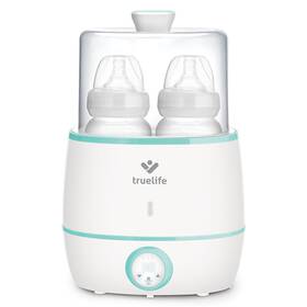 Ohrievačka dojčenských fľašiek TrueLife Invio BW Double biely/zelený

