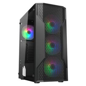 Case Cougar MX110 RGB čierna

