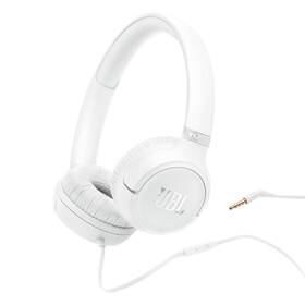 Slúchadlá JBL Tune 530, Jack 3.5 mm biela

