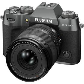 Digitálny fotoaparát Fujifilm X-T50 + XF 16-50mm f/2.8-4.8 R LM WR čierny/sivý

