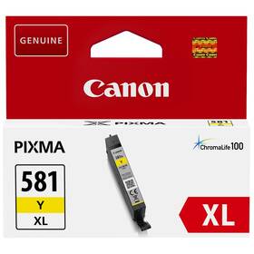 Cartridge Canon CLI-581XL, 199 strán žltá

