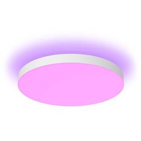 LED stropné svietidlo Philips Datura, Slim, S biele

