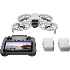 Dron DJI Flip Fly More Combo (DJI RC 2) sivá farba
