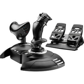 Joystick Thrustmaster T.Flight Full Kit X, pedálová sada TFRP RUDDER + Joystick Hotas pre Xbox Series a PC 

