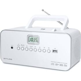 Rádioprijímač s CD MUSE M-28 RDW biely

