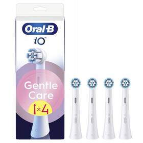 Náhradné hlavice Oral-B iO Gentle Care White (4 ks) biela

